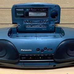 決まりました パナソニック　ラジカセ　テクニクス　スピーカー　ジャンク品　の画像