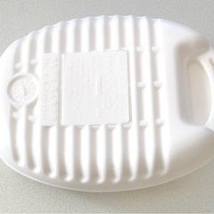 美品 湯たんぽ 白 の画像