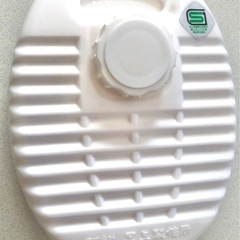 美品 湯たんぽ 白 の画像