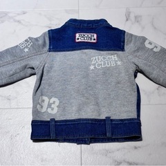 子供服 デニムジャケット 80サイズの画像