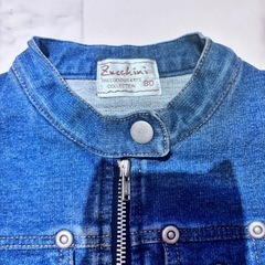 子供服 デニムジャケット 80サイズの画像