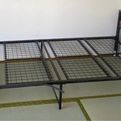 ニトリ シングルベッドフレームの画像