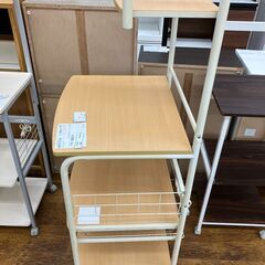 ★リユースのサカイ水戸店★  レンジ台 ナチュラル H153×D50×W60 クリーニング済み MT6463の画像