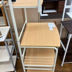 ★リユースのサカイ水戸店★  レンジ台 ナチュラル H153×D50×W60 クリーニング済み MT6463の画像