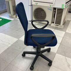 ★リユースのサカイ千葉中央店★  ワークﾁｪｱ ネイビー H90×D51×W55 クリーニング済み TC5549の画像