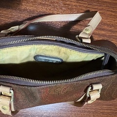エトロ　ペイズリー柄　ポーチ付き　　中古美品の画像