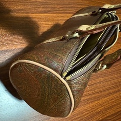 エトロ　ペイズリー柄　ポーチ付き　　中古美品の画像