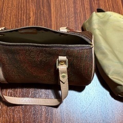 エトロ　ペイズリー柄　ポーチ付き　　中古美品の画像