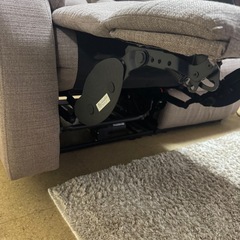 特別価格★NITORI 電動リクライニングソファ Nシリーズ　2人掛け 布張りの画像