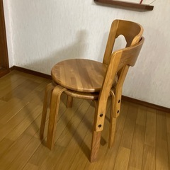 お話し中　ACTUS購入　ダイニングチェアー　あげますの画像