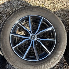 4本ホイールタイヤセット　マナレイユーロスピードスパイダー　17インチの画像