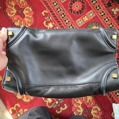 CELINE セリーヌ ラゲージ ファントム ブラック レザー トートバッグ 正規品 の画像