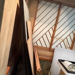 襖2枚、障子4枚、照明などの画像