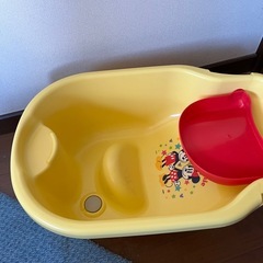 中古品ベビーバスミッキーの画像