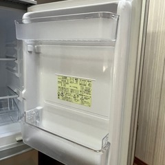 #52 激安冷蔵庫!! どっちもドア SHARP2016年 137L SJ-D14B-S 冷凍冷蔵庫の画像