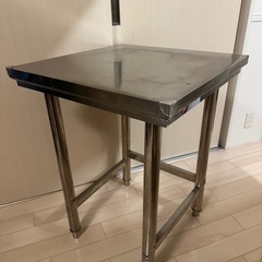 ステンレス作業台の画像