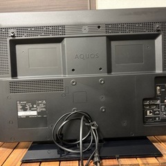 【テレビ台付き】液晶テレビ　SHARP あくおすAQUOSの画像