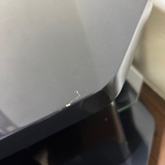 テレビ台　ガラス棚板・キャスター付きの画像