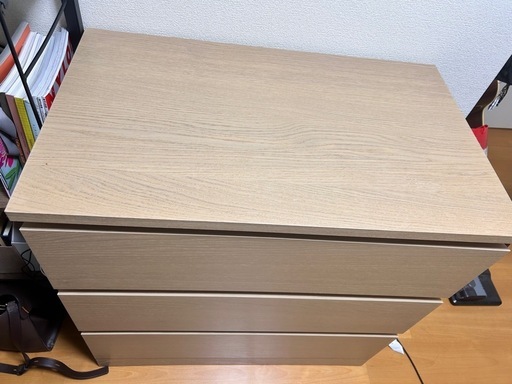 IKEA チェスト　MALM MALM マルム チェスト（引き出し×4）, ホワイト, 80x100 cm - IKEA