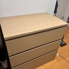 IKEA チェスト　MALMの画像