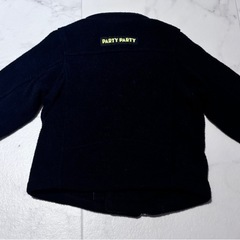 Party Party 子供服 フリース ライダースジャケット80サイズ の画像