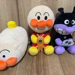 【12月下旬処分予定】アンパンマン　ぬいぐるみ　まとめ売りの画像