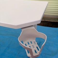 No.110パソコンデスク　ホワイト中古品Aの画像