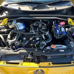 ローンは毎月13,700円～　ダイハツ　コペン　ローブ　GSPORTドアミラー　柿本改ツインマフラー　大型GTウイング　車高調　ENKEI16インチアルミホイール　車高調　タワーバーの画像