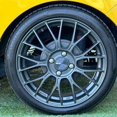 ローンは毎月13,700円～　ダイハツ　コペン　ローブ　GSPORTドアミラー　柿本改ツインマフラー　大型GTウイング　車高調　ENKEI16インチアルミホイール　車高調　タワーバーの画像