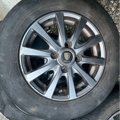 只今取り引き中13インチアルミホイールの画像