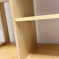 ワゴン　キッチン　　木　ナチュラルの画像