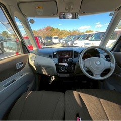 【支払総額11.8万円】8万キロ♩ルークス 車検令和8年10月 機関良好 パワスラ 冷暖房ok 即日納車可能です！の画像