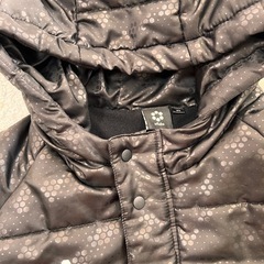 sfida 【160】ブラック 黒 ベンチコート ロングコートの画像