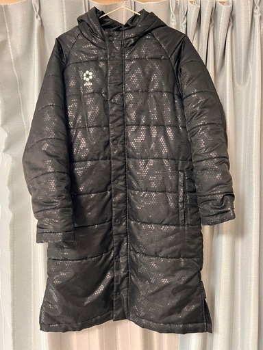 sfida 【160】ブラック 黒 ベンチコート ロングコート