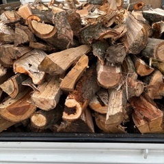 雑木ミックス未乾燥薪、軽トラ2台分価格サービス価格の画像