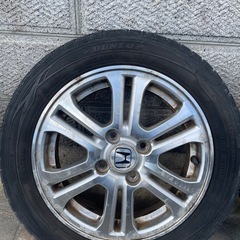 軽自動車　ホンダ　N box 155/65/14 純正　アルミホイール　タイヤ　セット　4本　  の画像