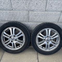 軽自動車　ホンダ　N box 155/65/14 純正　アルミホイール　タイヤ　セット　4本　  の画像