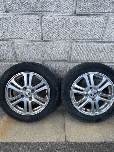 軽自動車　ホンダ　N box 155/65/14 純正　アルミホイール　タイヤ　セット　4本