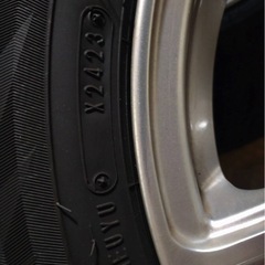 ダンロップ　中古スタッドレスタイヤ　ホイールセットの画像