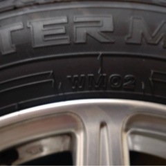 ダンロップ　中古スタッドレスタイヤ　ホイールセットの画像