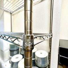 HOMEエレクター4段【幅90×奥行35×高190㌢】の画像