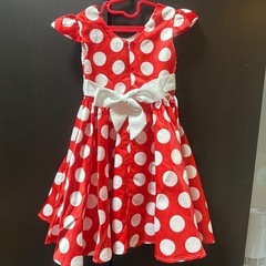 ディズニー ミニーちゃん ドレス 100~110の画像