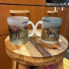 マグカップ　海外土産　モンゴル　食器の画像