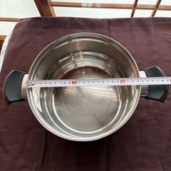 両手鍋　23cm  蓋見つかりましたの画像