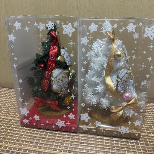 ちいかわ クリスマスツリー 2種2セット ちいかわ クリスマスツリー 全2種セット ❣️ちいかわ クリスマス