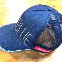 Blue Blue デニム トラッカーキャップの画像