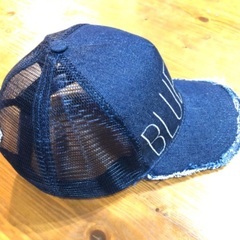 Blue Blue デニム トラッカーキャップの画像