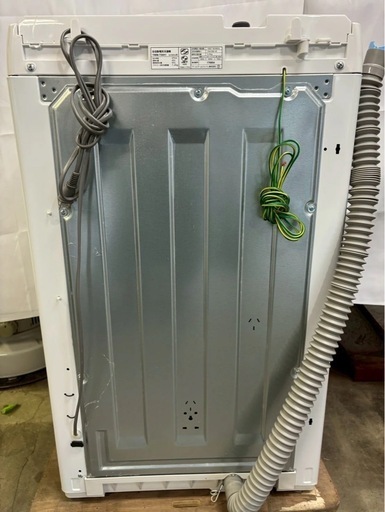 【成約済み】【6ヶ月保証】ヤマダ電機 全自動洗濯機 YWM-T50H1 2022年製 洗濯5kg