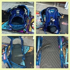 [八6546]    K2  スノーボード  長さ約153㎝  Ride  バインディング  セット  の画像