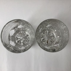 サントリー蒸溜所 山崎&白州 ロックグラス 各1個(合計2個セット)の画像